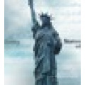 Große die Statue der Freiheit Kupfer Skulptur der Stadt